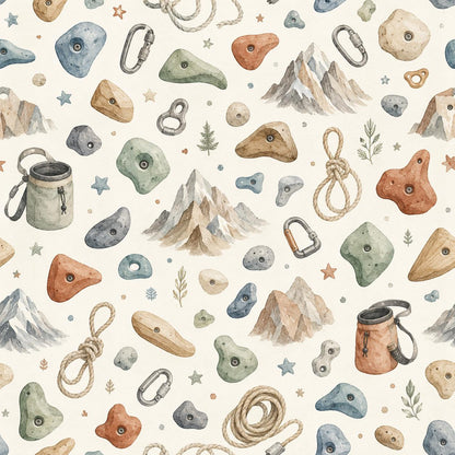 Climbing Adventure Wallpaper: Kids Sports Wall Mural