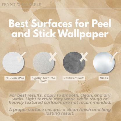 Golden Beige Abstract Wallpaper: Warm Neutral Wall Mural