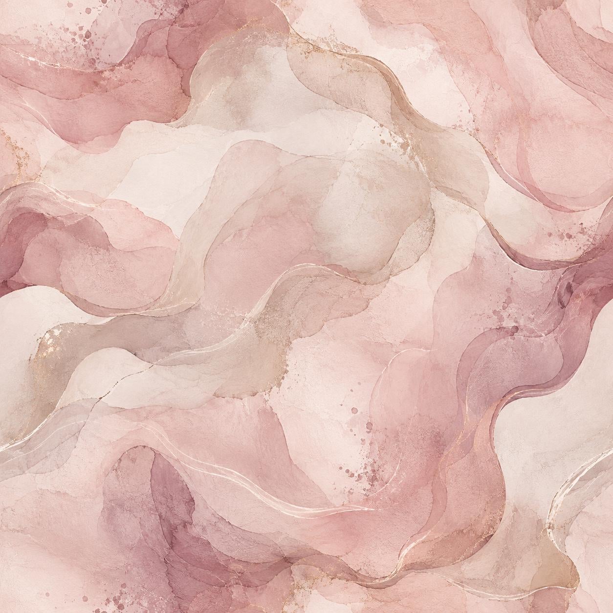 Mauve Rose Floral Wallpaper: Romantic Botanical Wall Mural