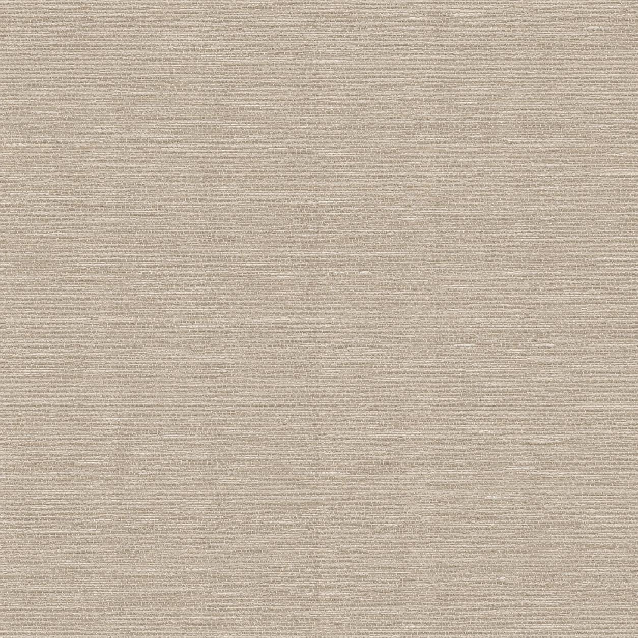 Mushroom Grasscloth Wallpaper: Neutral Woven Wall Mural