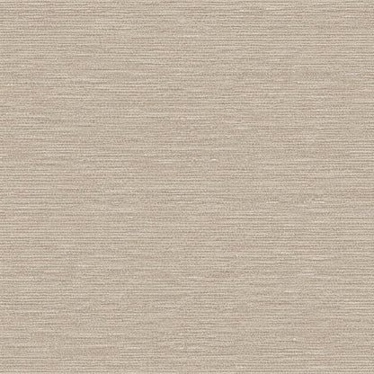 Mushroom Grasscloth Wallpaper: Neutral Woven Wall Mural