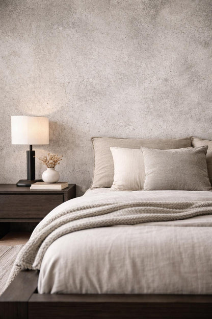 Light Concrete Wallpaper: Minimal Industrial Wall Mural
