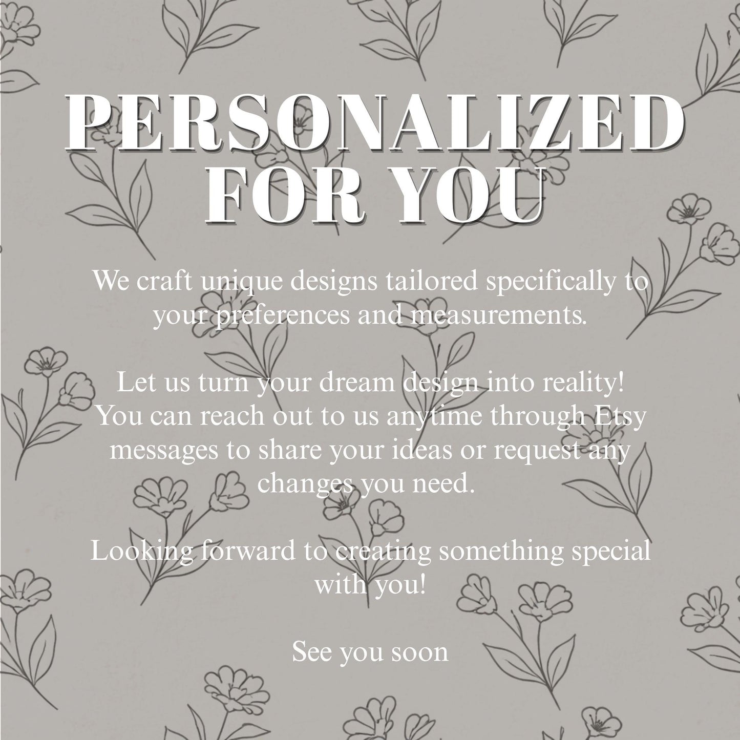 Floral Line Wallpaper: Minimal Botanical Wall Mural