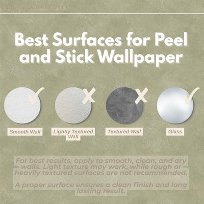 Sage Limewash Wallpaper: Soft Green Plaster Wall Mural