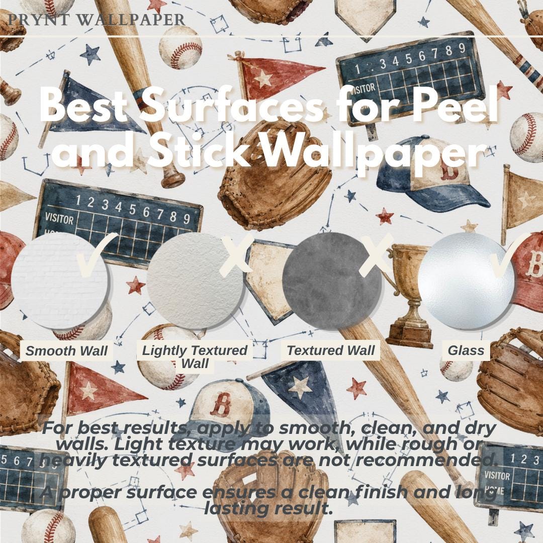 Baseball Rookie Wallpaper: Vintage Americana Wall Mural