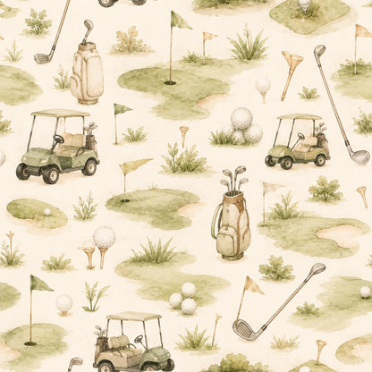 Golf Day Wallpaper: Kids Sports Wall Mural