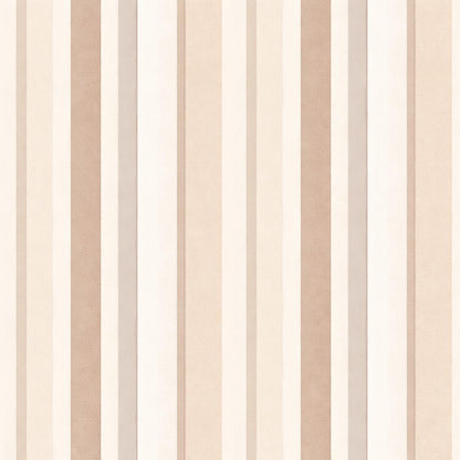 Beige Neutral Striped Wallpaper Peel and Stick Vertical Stripe Mural Minimal Modern Wall Decor