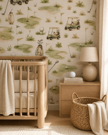 Golf Day Wallpaper: Kids Sports Wall Mural
