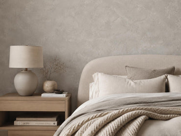 Stone Grey Concrete Wallpaper: Modern Industrial Texture Wall Mural