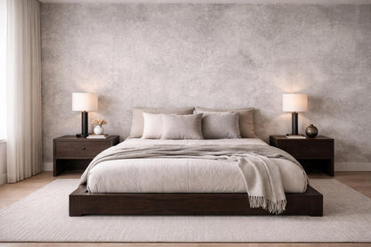 Light Concrete Wallpaper: Minimal Industrial Wall Mural