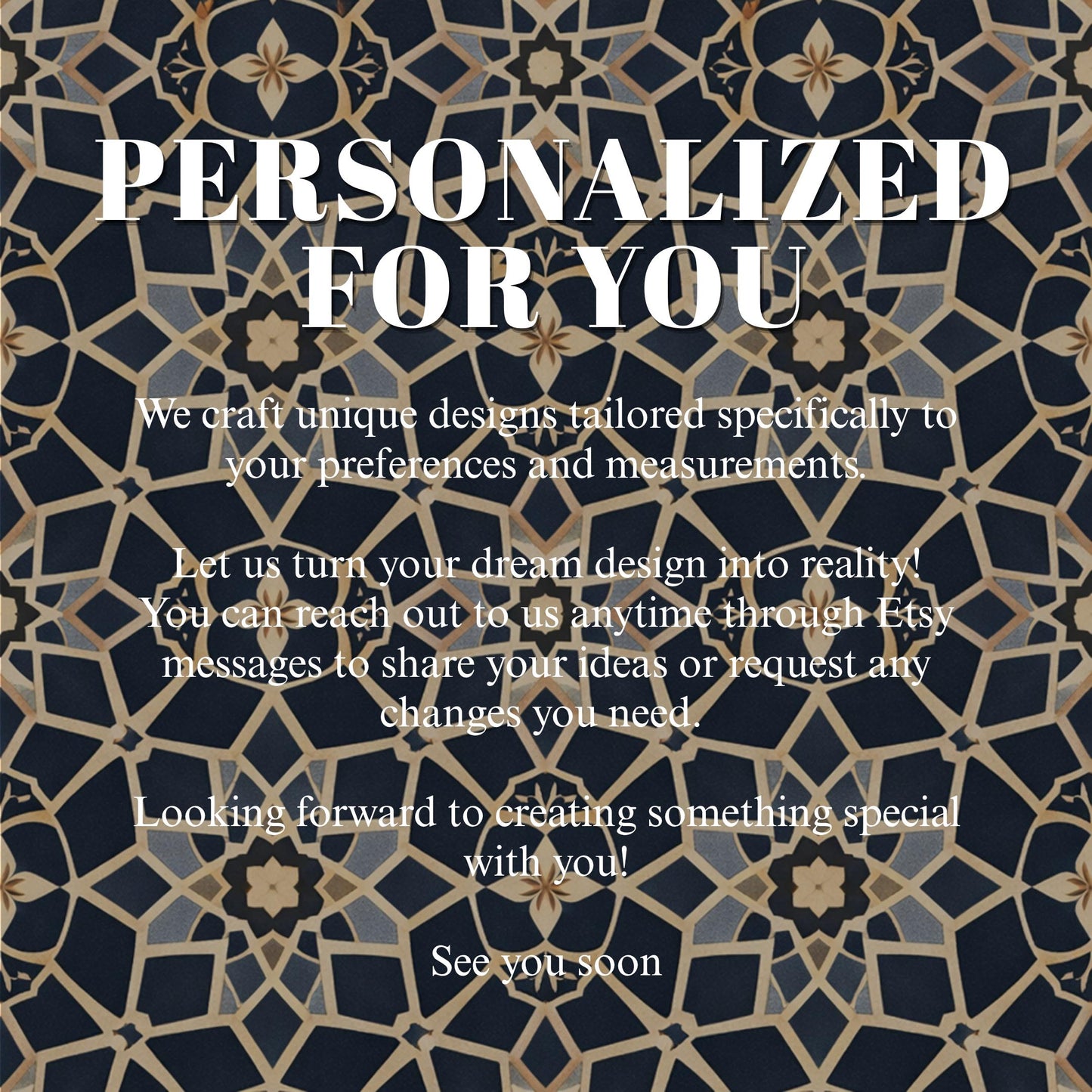 Blue Moroccan Tile Wallpaper: Vintage Geometric Wall Mural