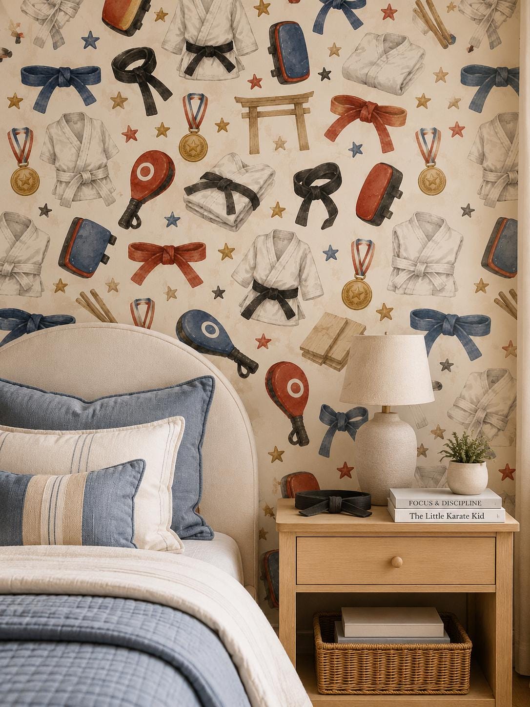 Karate Club Wallpaper: Kids Martial Arts Wall Mural