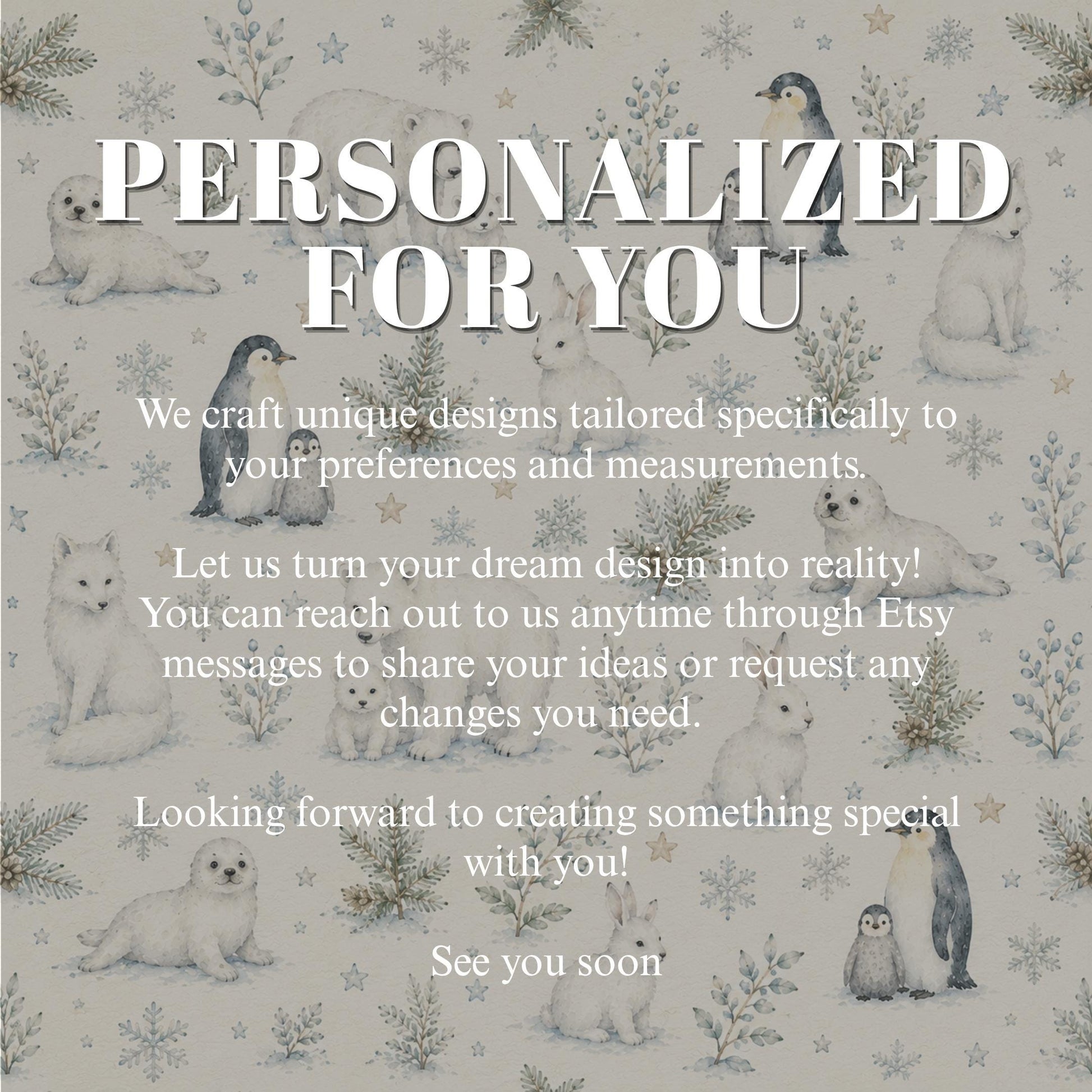Snow Animal Wallpaper: Arctic Nursery Wall Mural