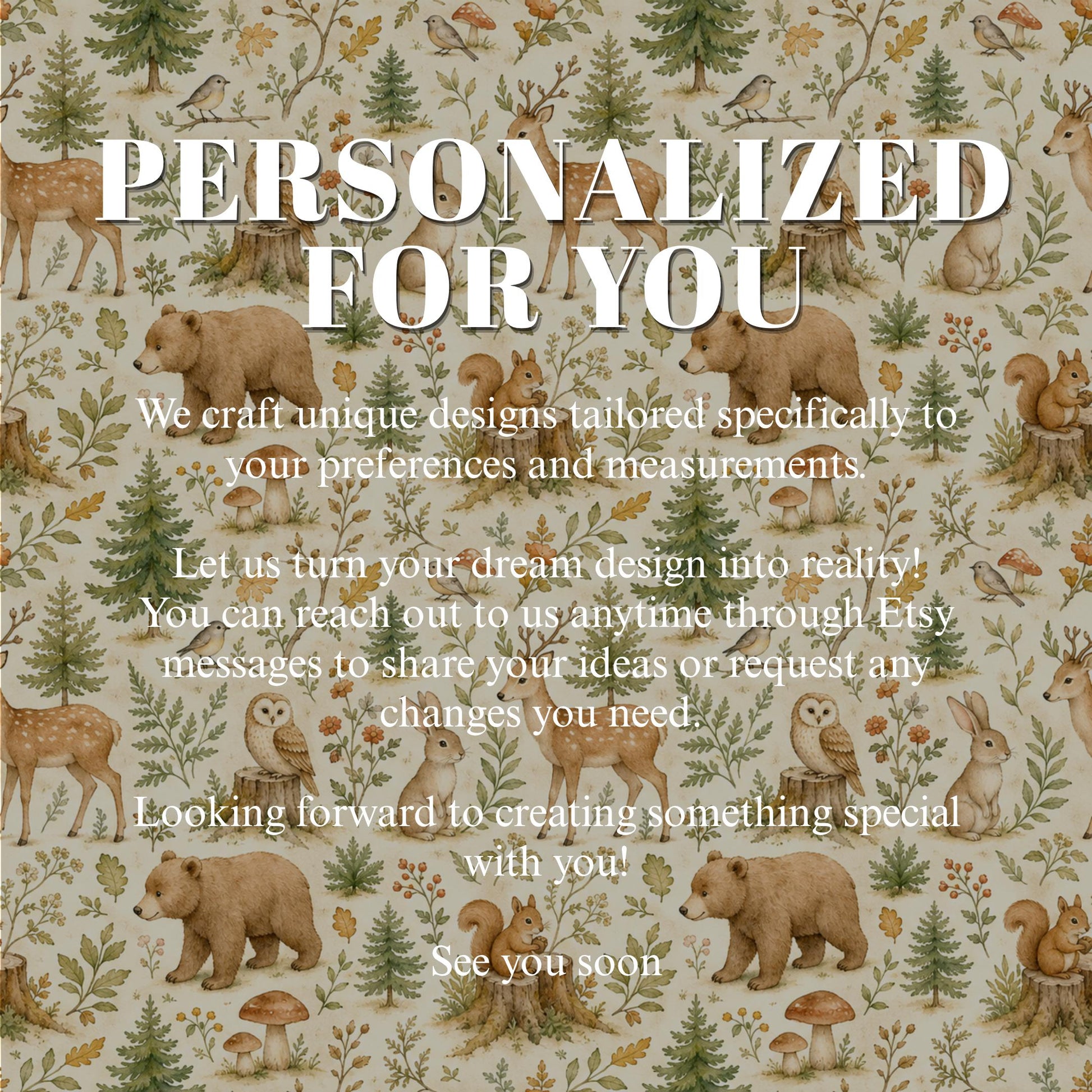 Forest Animal Wallpaper: Woodland Nursery Wall Mural