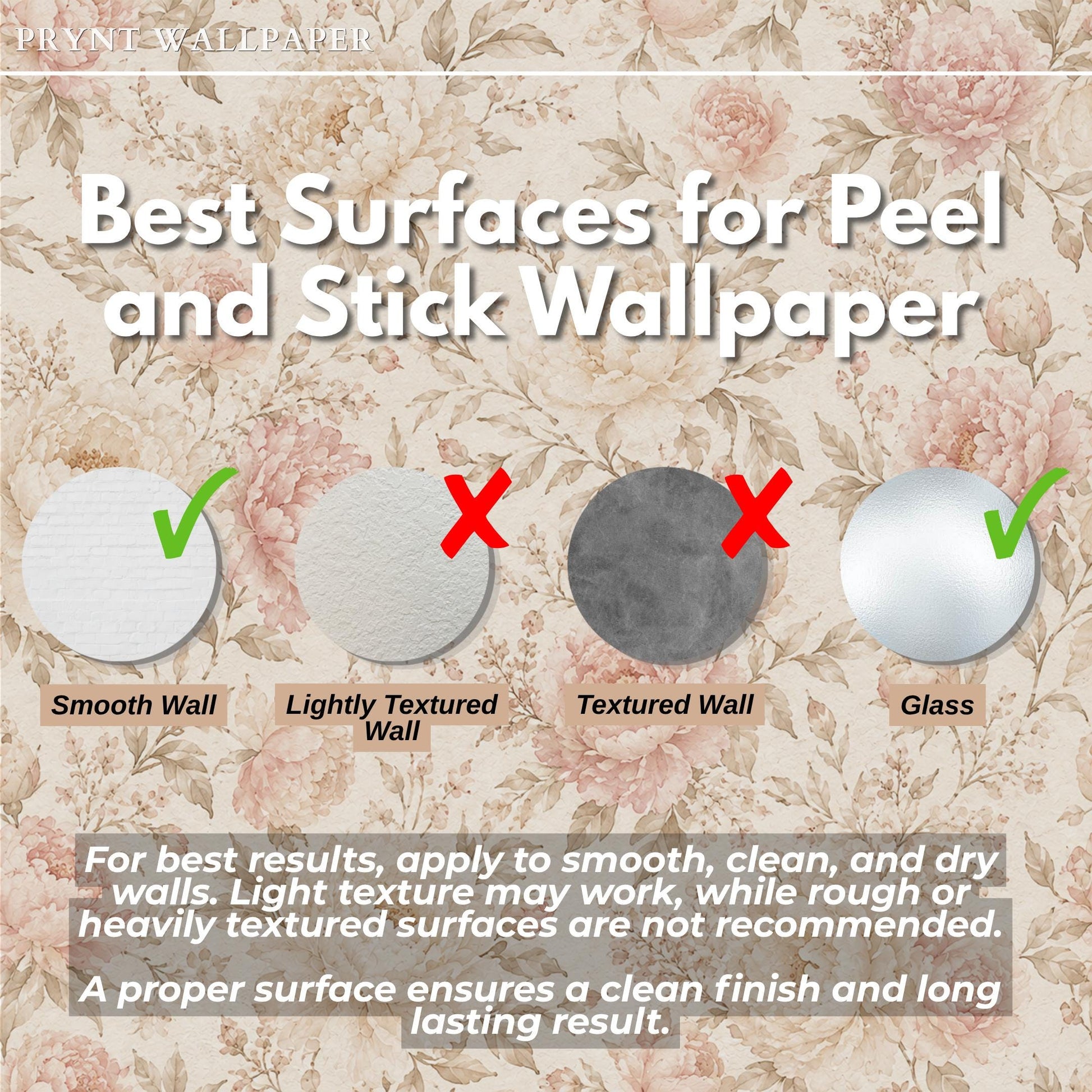 Champagne Blush Peony Wallpaper: Romantic Floral Wall Mural