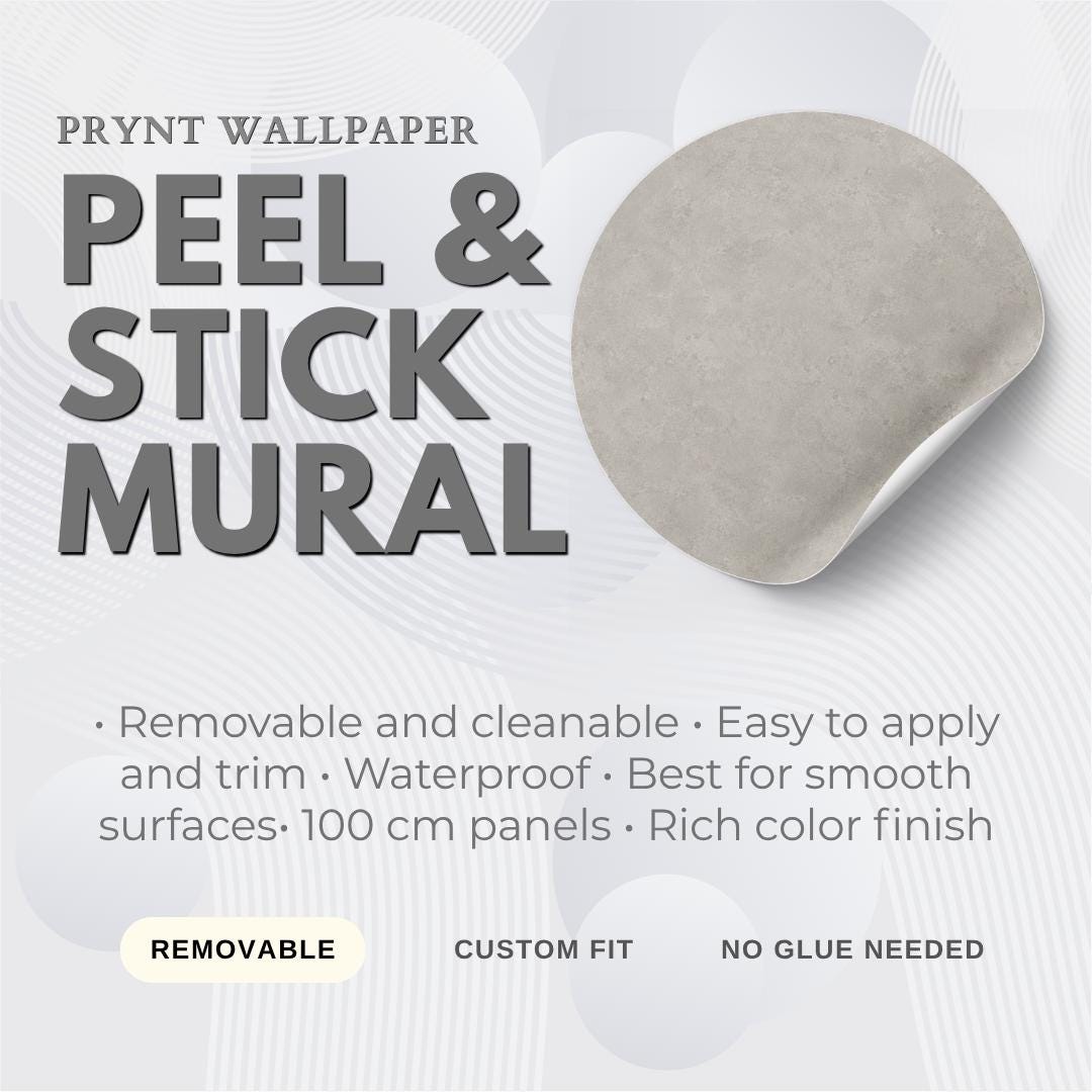 Stone Grey Concrete Wallpaper: Modern Industrial Texture Wall Mural
