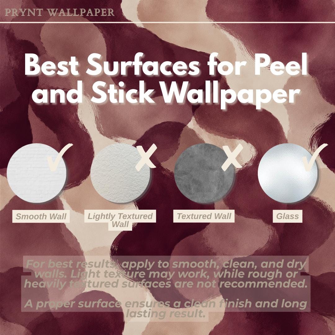 Burgundy Abstract Wallpaper: Deep Wine Wall Mural