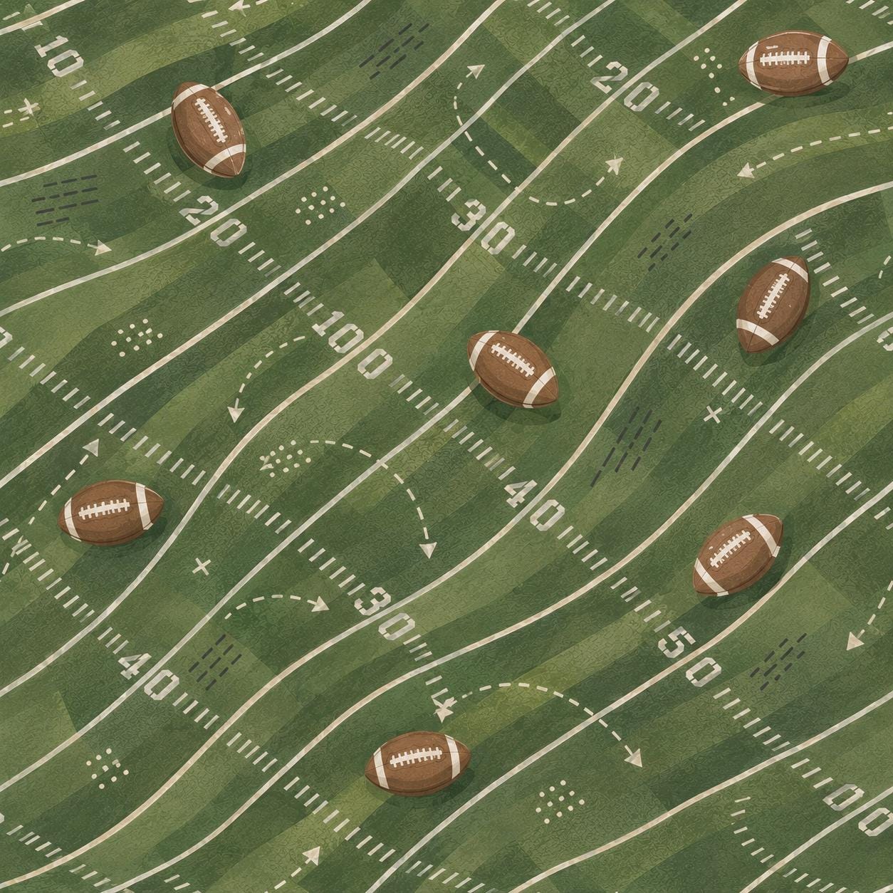Kids Football Wallpaper: Field Wall Mural for Boys Room