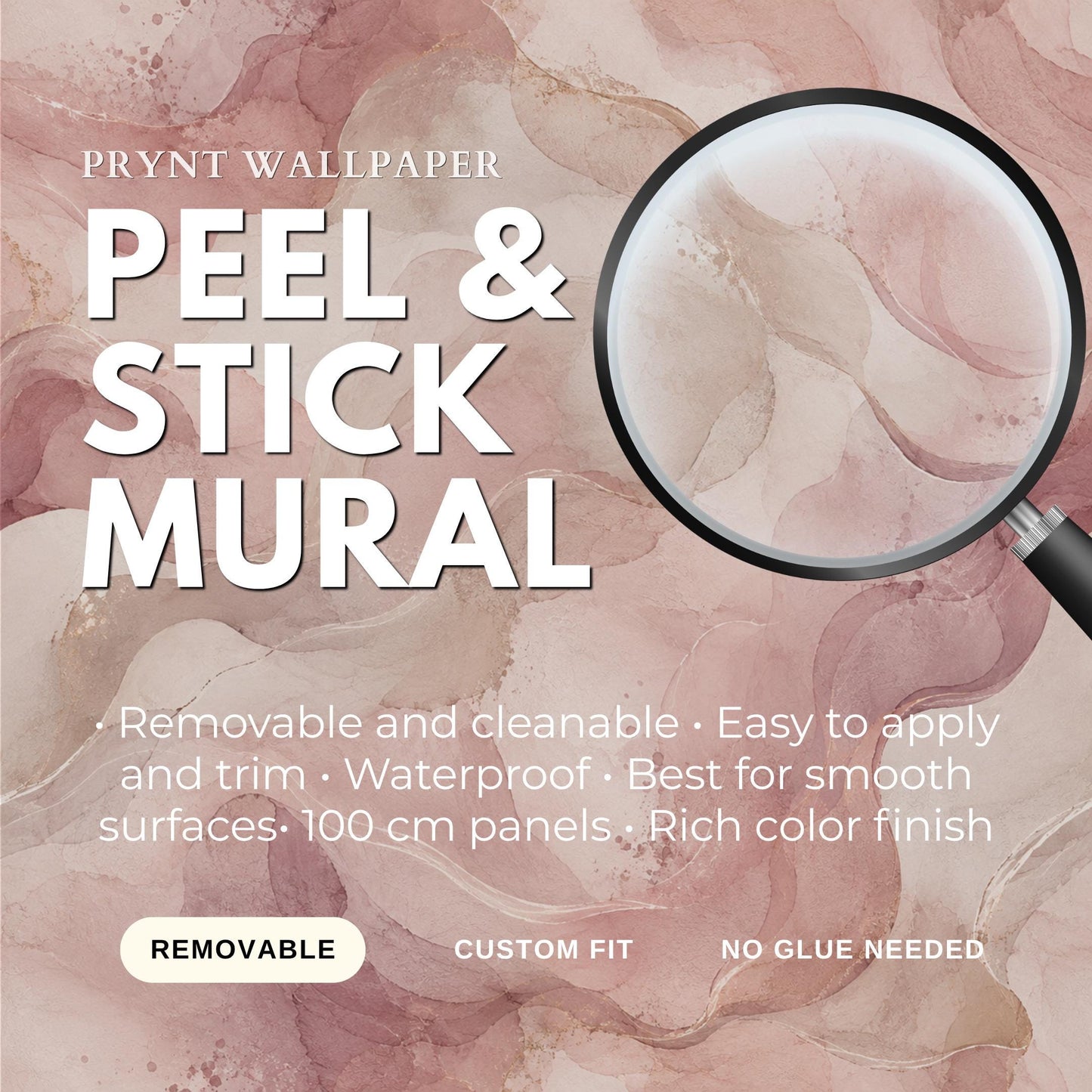 Mauve Rose Floral Wallpaper: Romantic Botanical Wall Mural