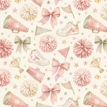 Cheer Squad Wallpaper: Girls Sports Wall Mural