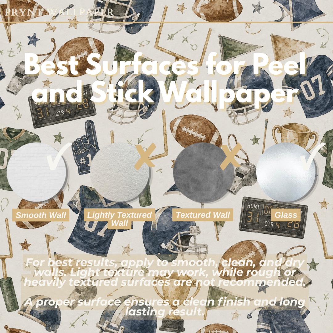 Football Champions Wallpaper: Kids Sports Wall Mural