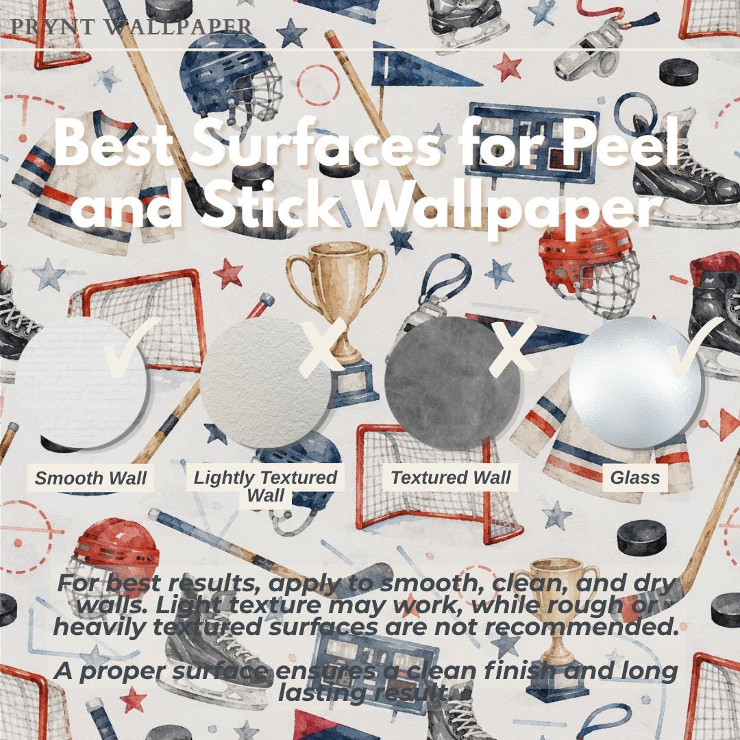 Little Hockey Stars Wallpaper: Kids Sports Wall Mural