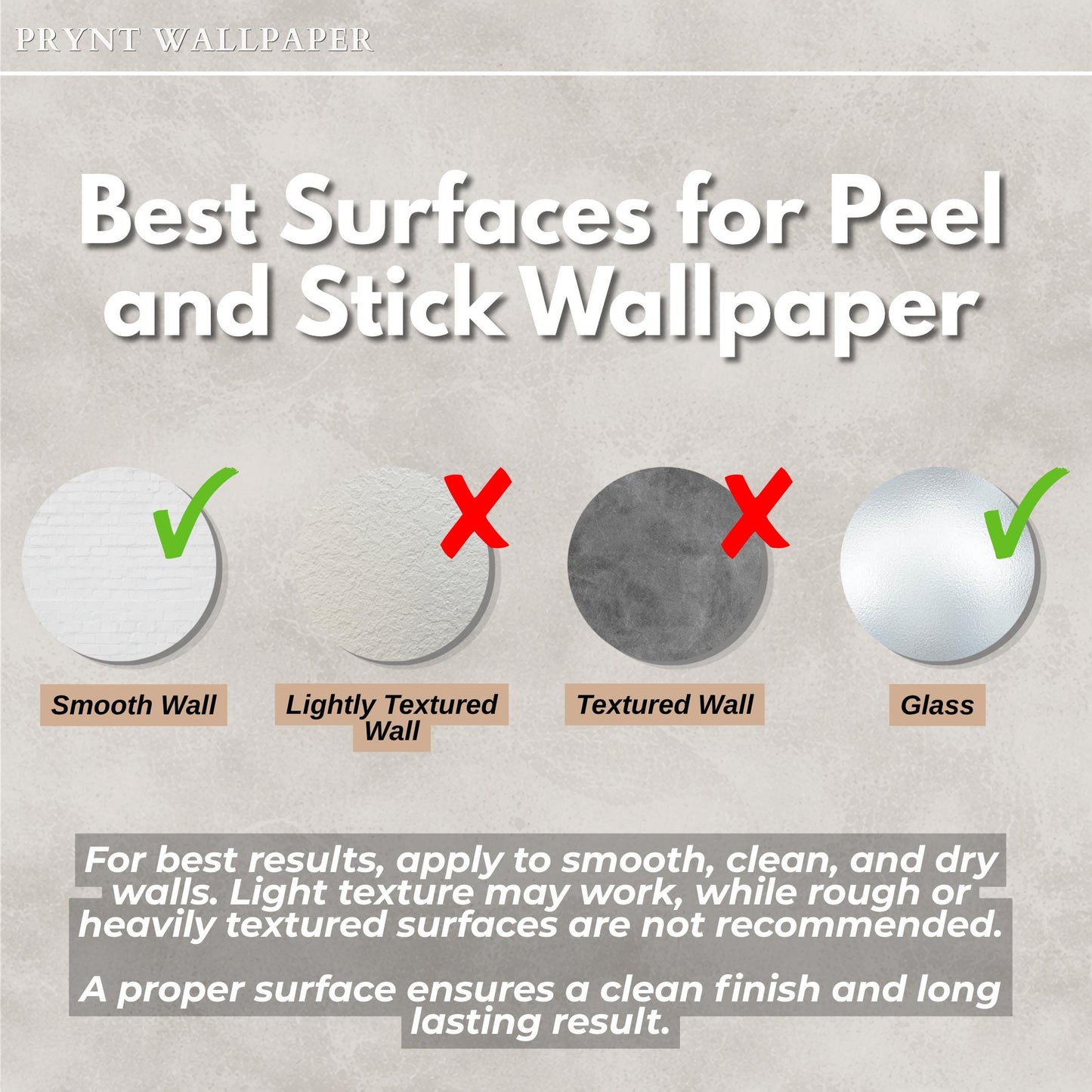 Light Concrete Wallpaper: Minimal Neutral Peel and Stick Mural