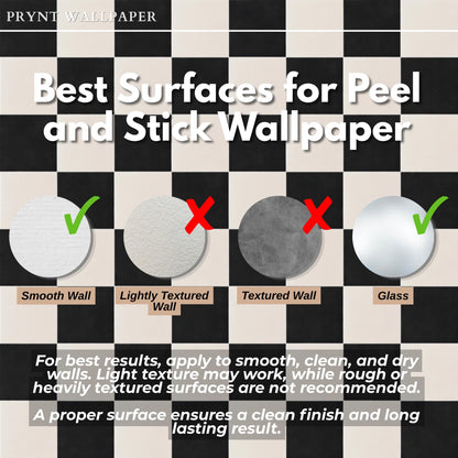 Black Checkerboard Wallpaper: Bold Geometric Tile Wall Mural