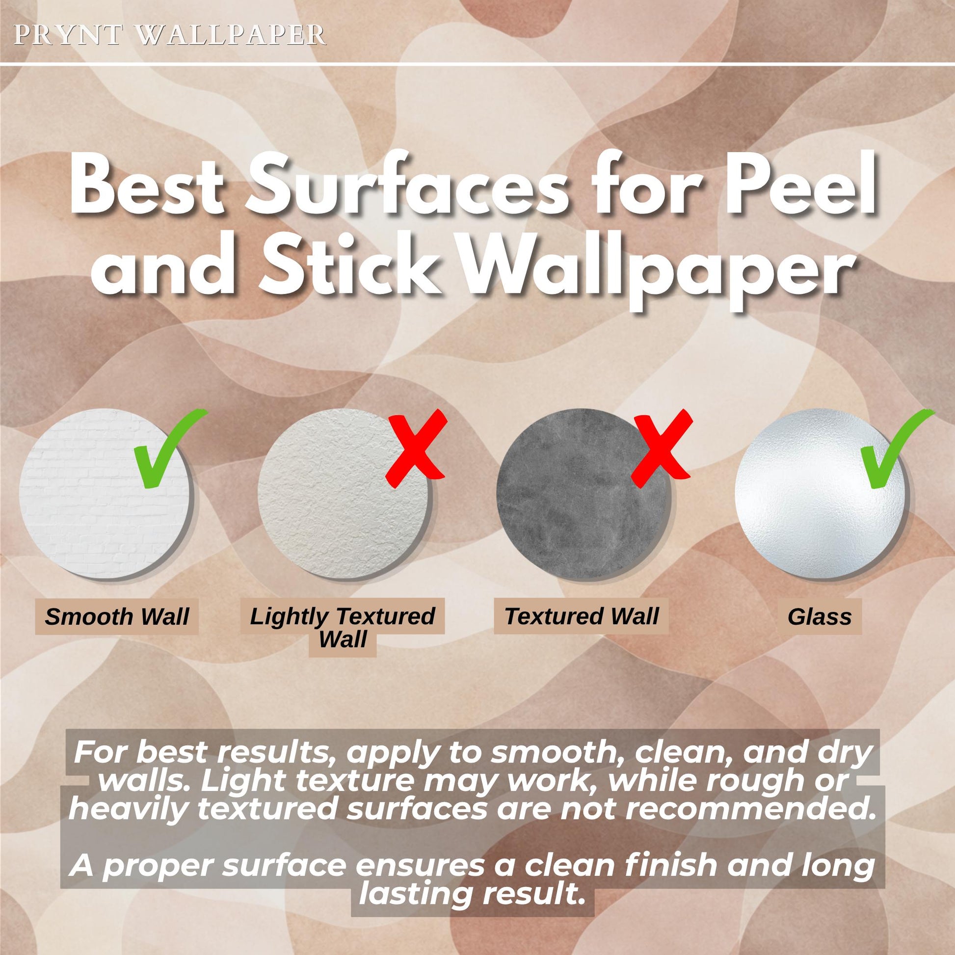 Beige Abstract Wallpaper Peel and Stick Neutral Organic Shape Wall Mural Modern Minimal Decor