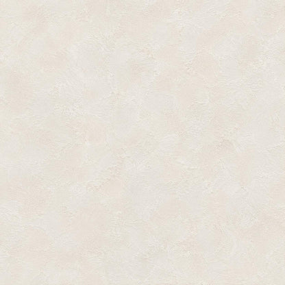 Pearl White Stucco Wallpaper: Soft Neutral Textured Wall Mural